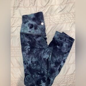 Lululemon align leggings. Diamond dye